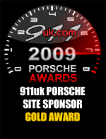2009 Porsche 911uk Site Sponsor - Twin Gold Award 2009 Porsche 911uk Site Sponsor - Twin Gold Award
